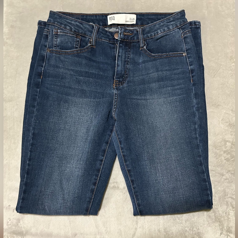 RSQ Blue Skinny Jeans Miami Jeggings